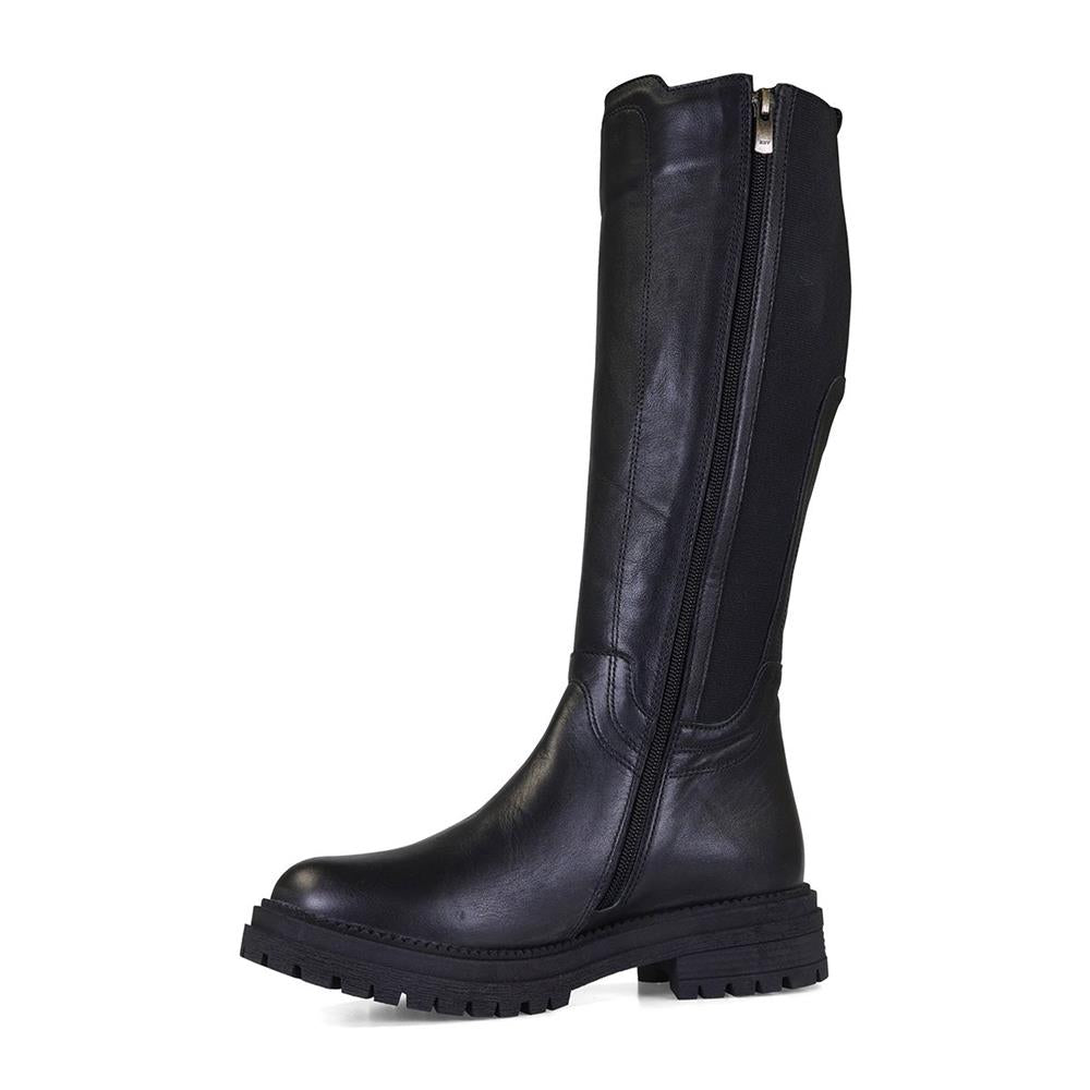 Contemporary Comfort Boots E Fit ELLIS - Black Leather