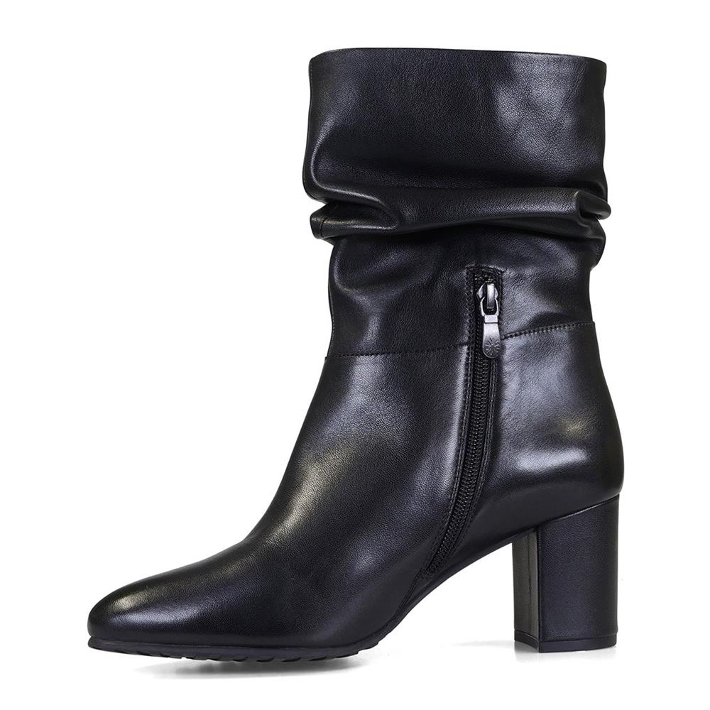 Contemporary Comfort Boots EE Fit MADDIE - Black Leather