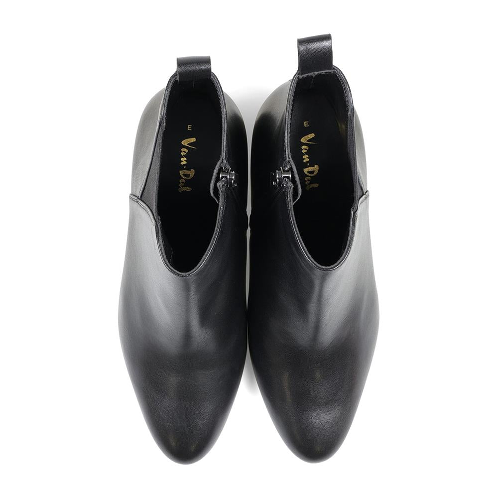 Contemporary Comfort Boots EE Fit ARABELLA - Black Leather