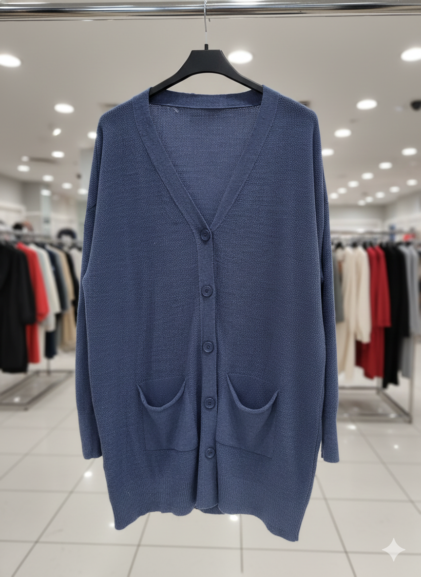 PRELOVED Pocket Cardigan