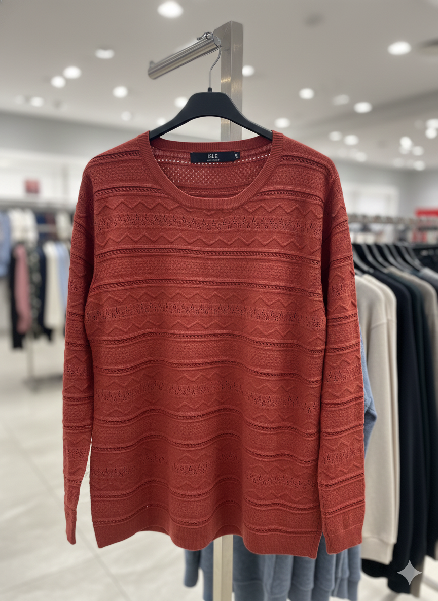 PRELOVED ISLE Rust Knit