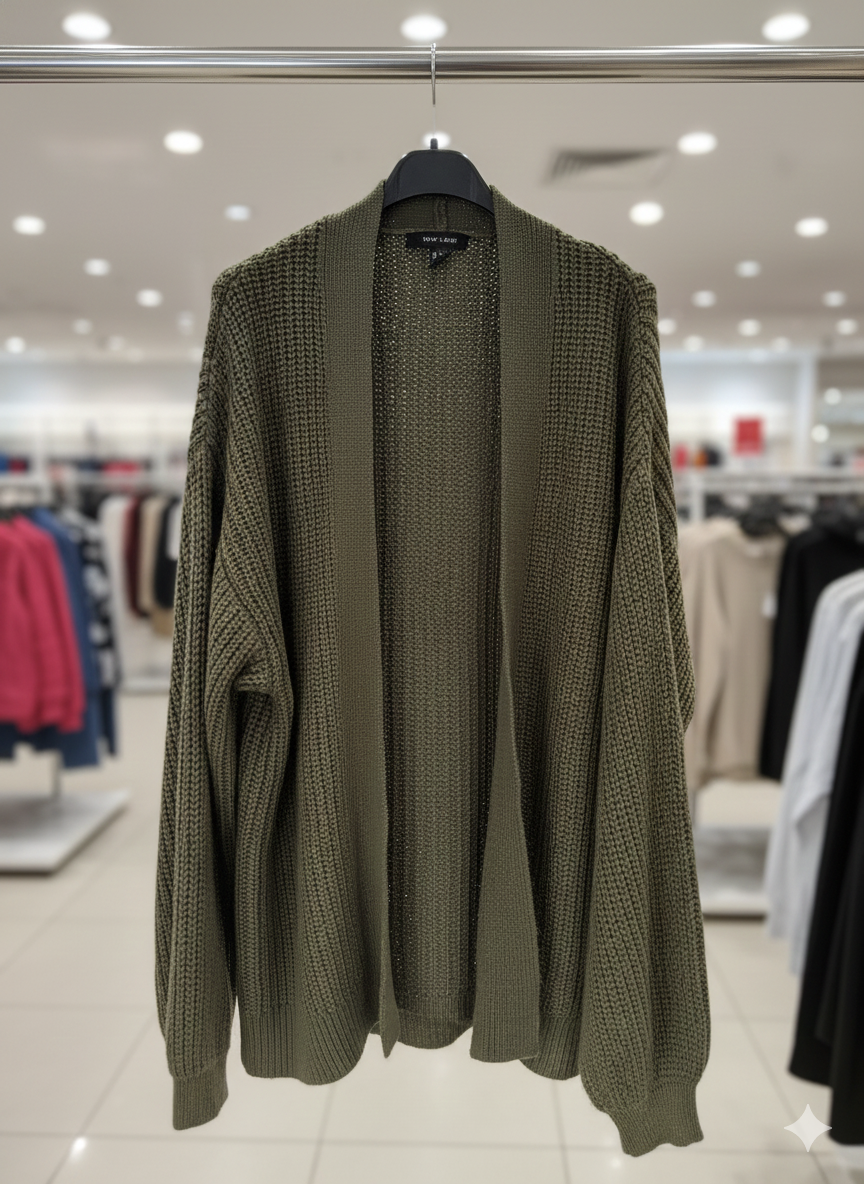 PRELOVED Chunky Knit Cardigan