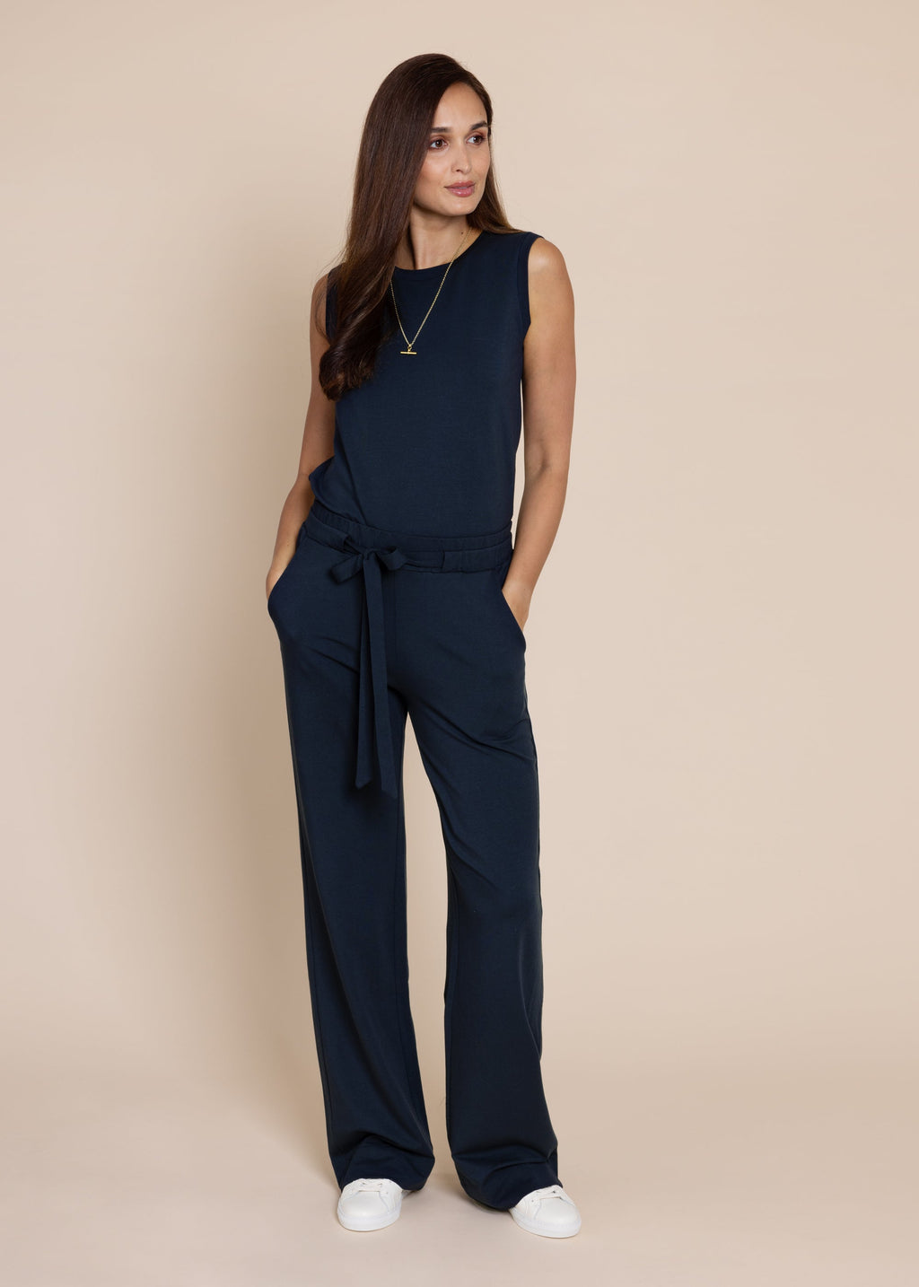 HERO sleeveless top, navy