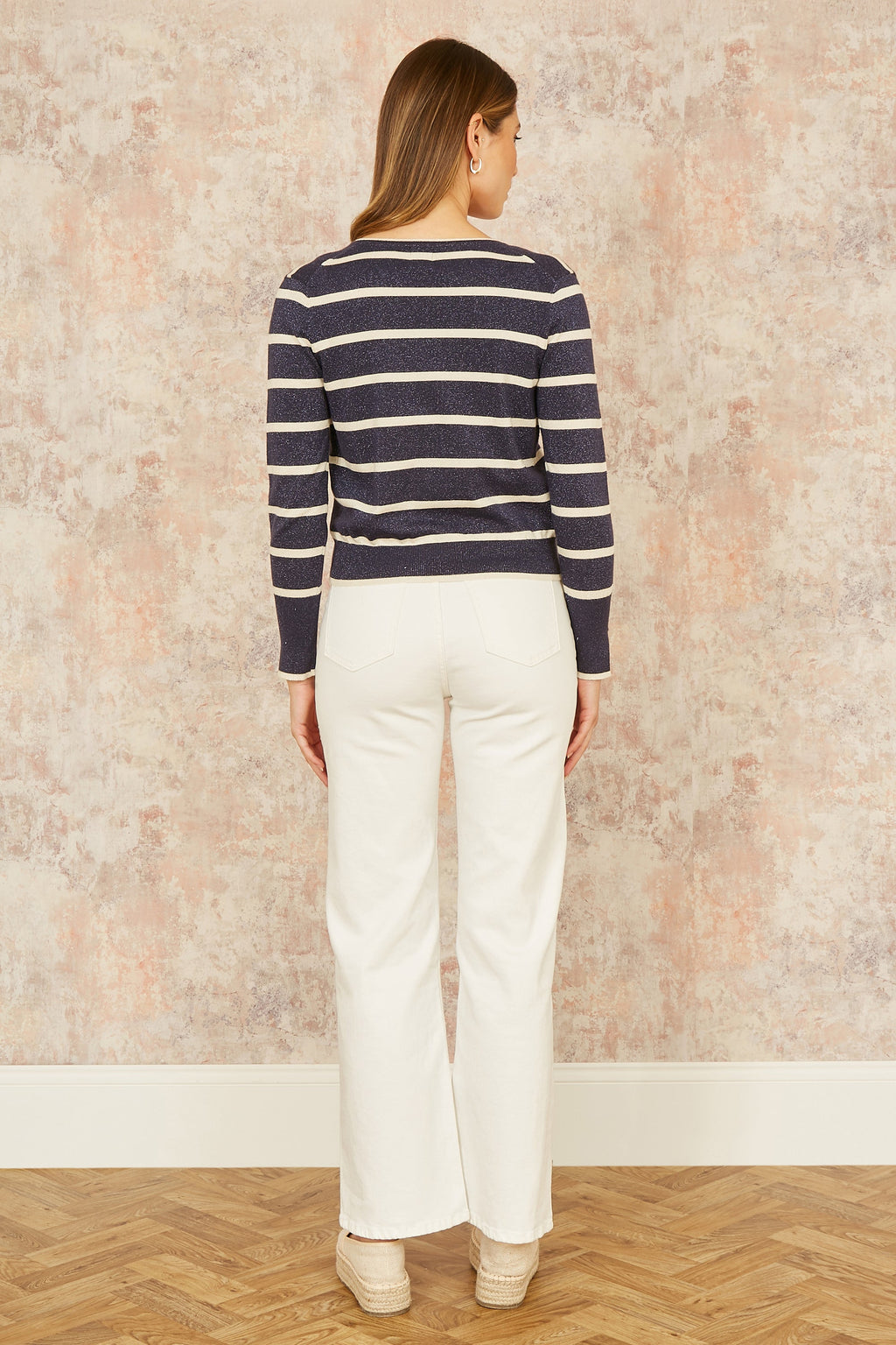 Yumi White Wide Leg High Waist Jeans