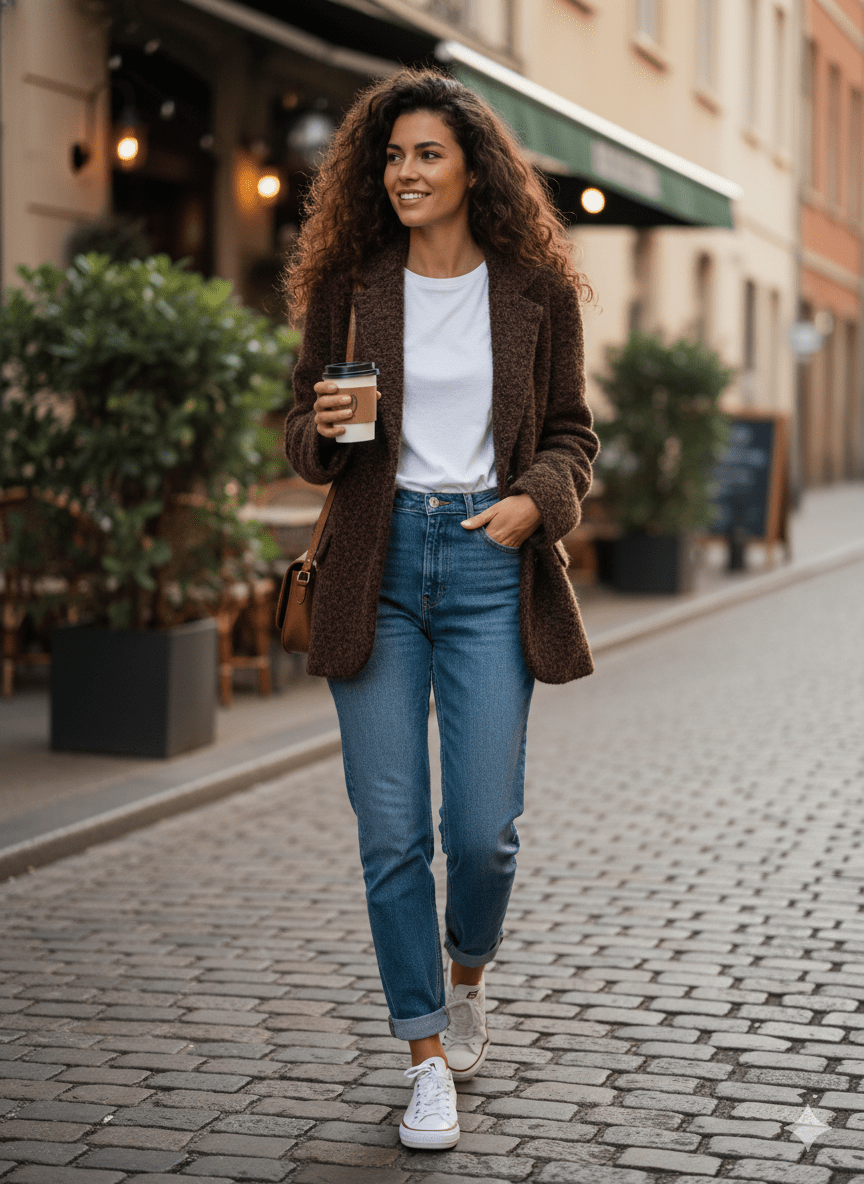 Boucle Blazer - PAPRIKA UK
