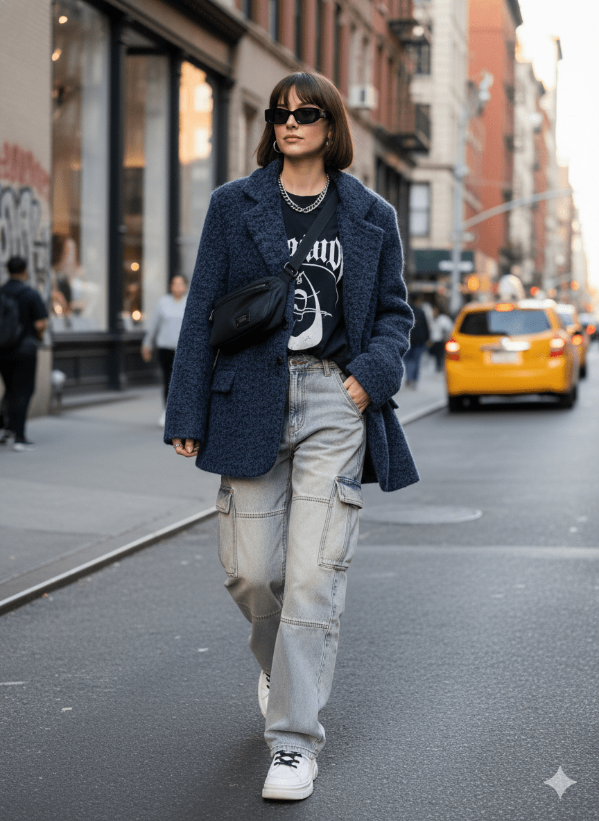 Boucle Blazer - PAPRIKA UK