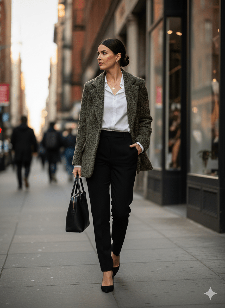 Boucle Blazer - PAPRIKA UK