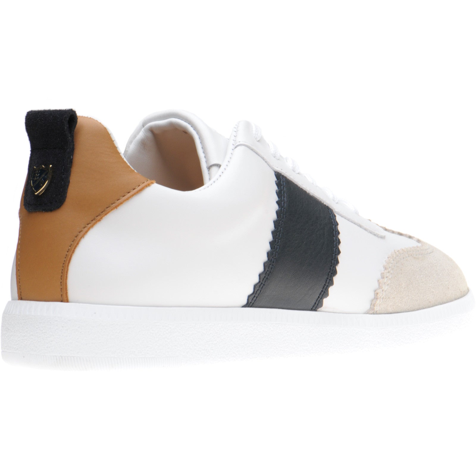 Herring Angelina ladies rubber-soled in white and navy