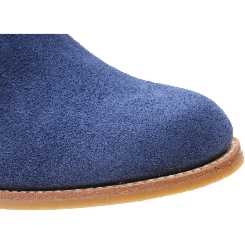 Herring Tamara Ladies ladies rubber-soled Chelsea boots in navy suede