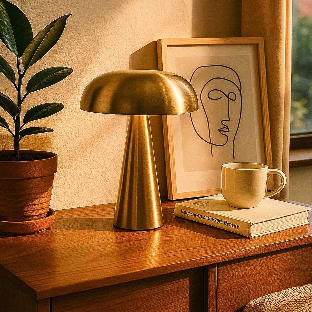 Sleek Abstract Lamp - PAPRIKA UK