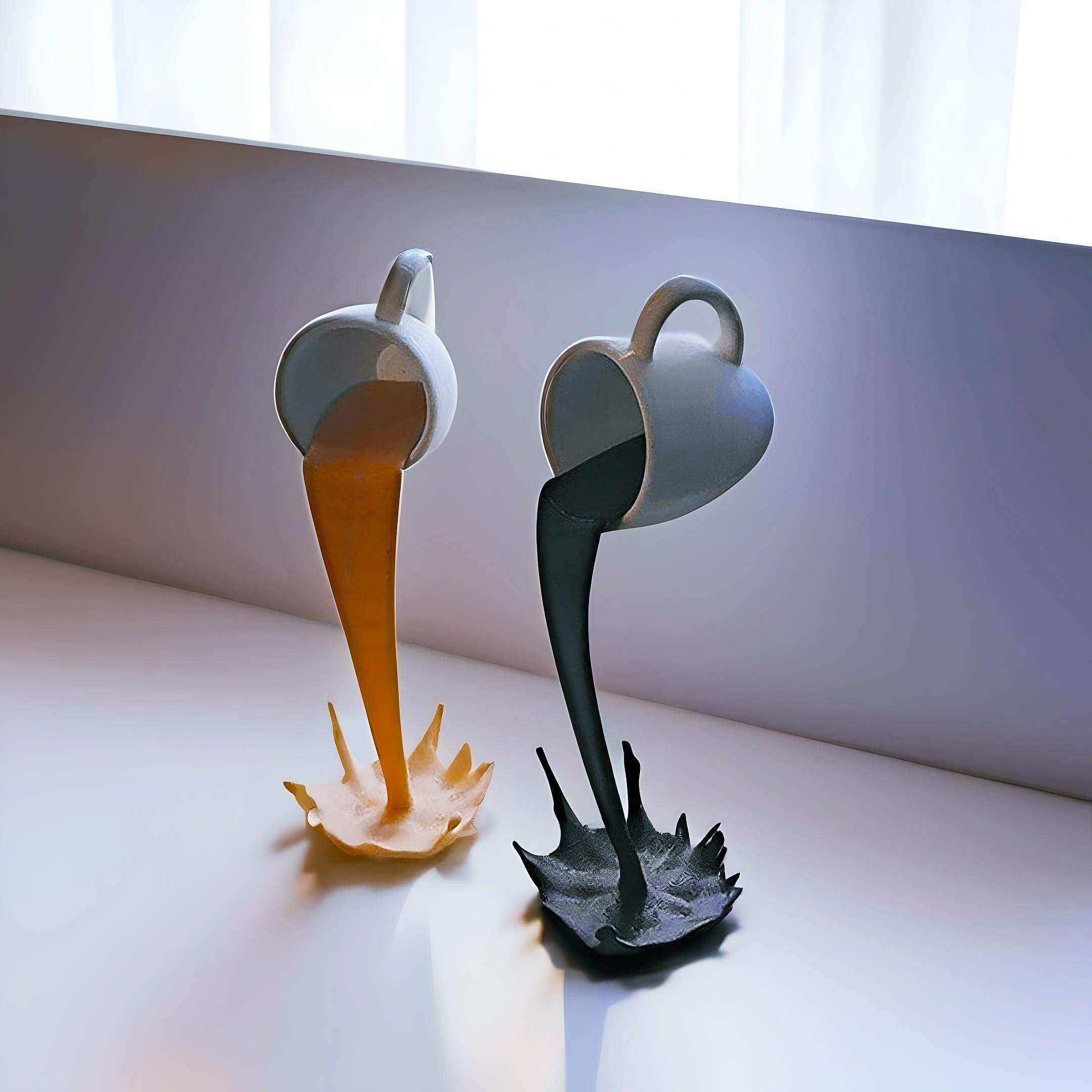 The Dripping Coffee Sculpture