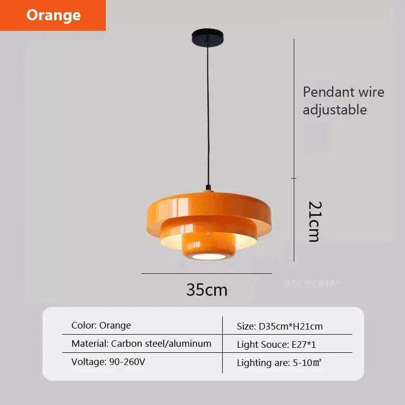 The Retro Pendant Light - PAPRIKA UK