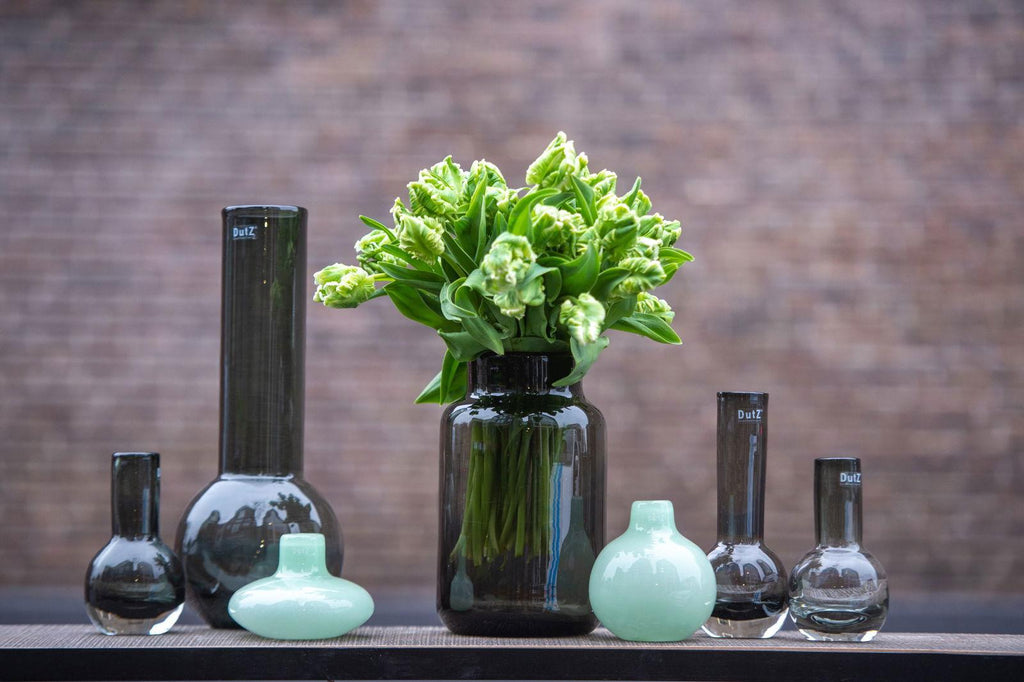 VASE NOVA C - H30 D19 cm - SMOKE Colour by DutZ - PAPRIKA UK
